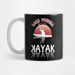 Kayaking the Lake Powell Arizona Mug